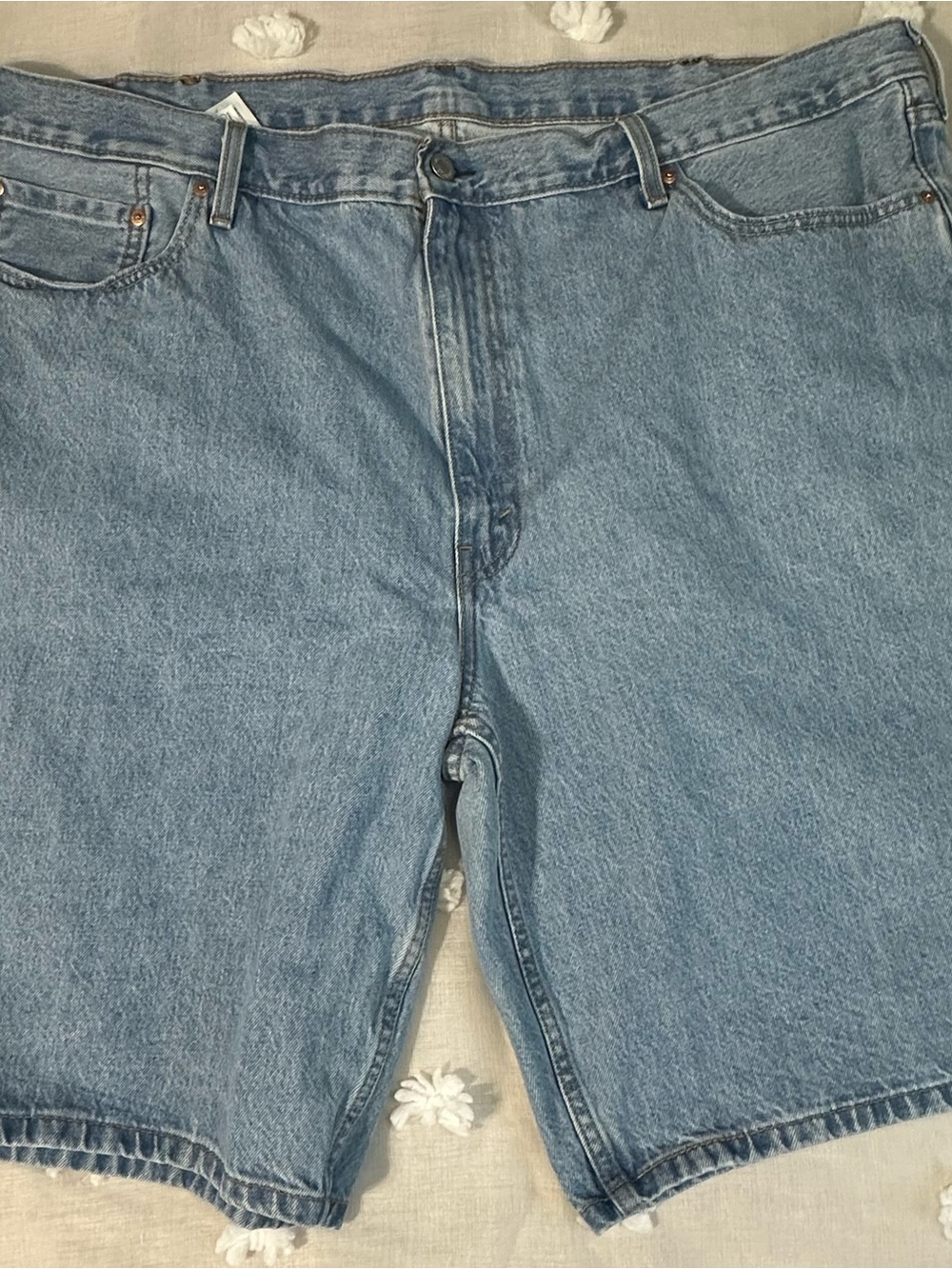 Levi's Light Blue Denim Jean Shorts - Classic Five-Pocket